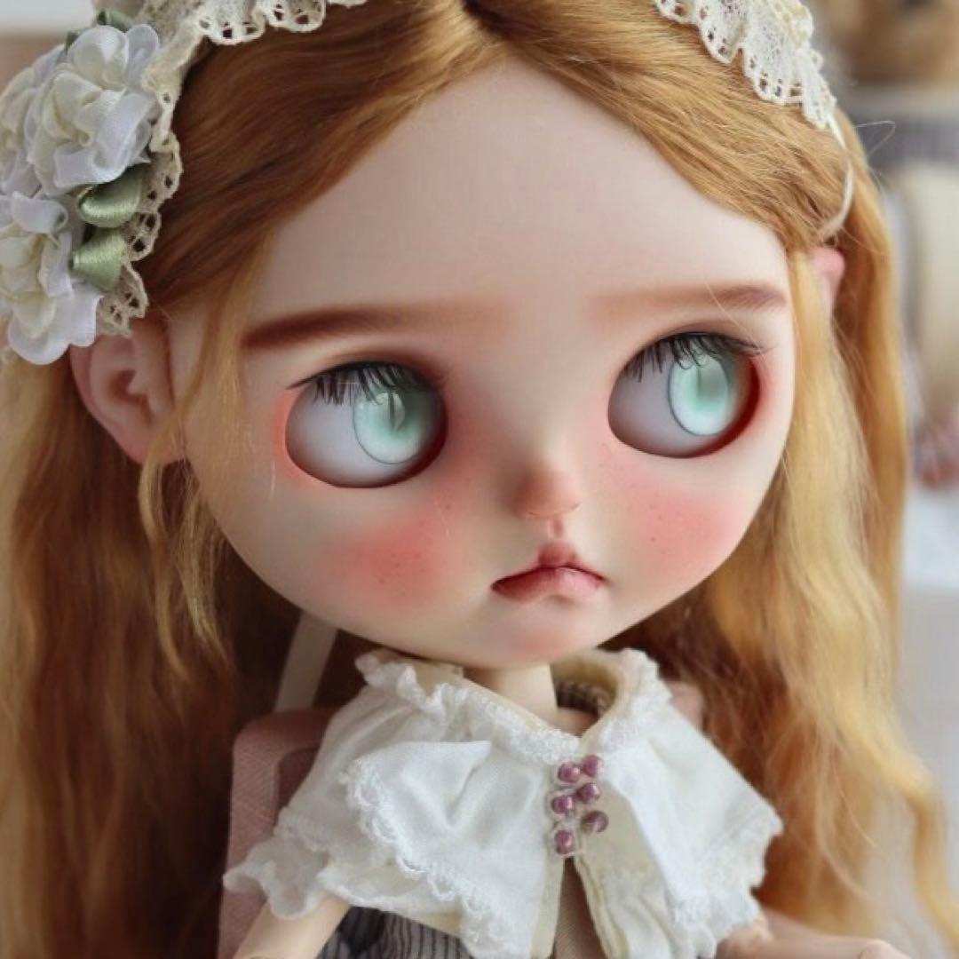 カスタムブライス かわいい 人形 作家様 おとなしい 小豆 フルセット