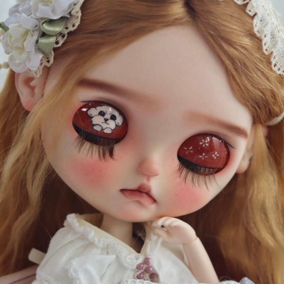 カスタムブライス かわいい 人形 作家様 おとなしい 小豆 フルセット