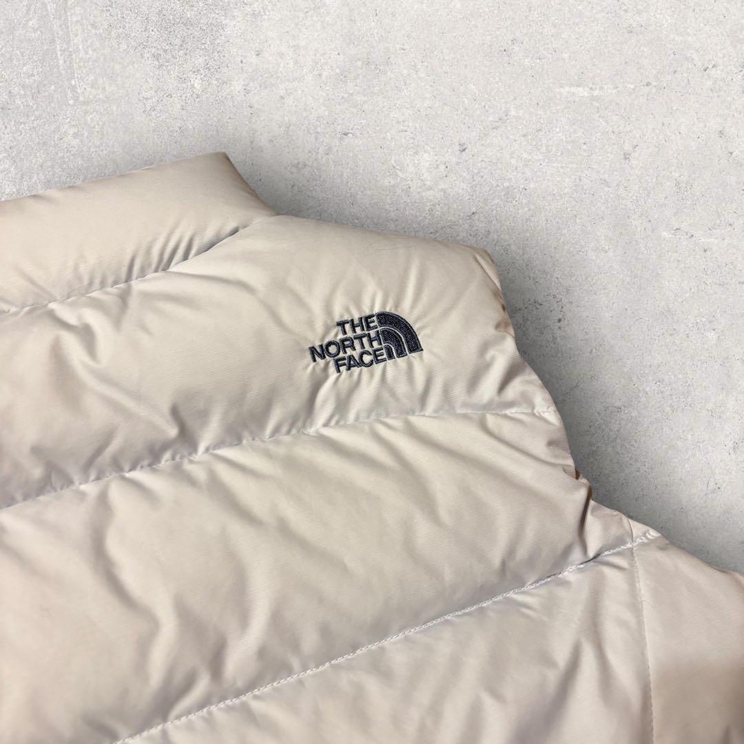 【ソフ&テイル】ダウンベスト　ヌプシ　700刺繍ロゴ　M