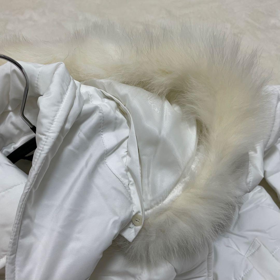 新品✨VERSACE JEANS SIGNATURE 中綿コート ファー