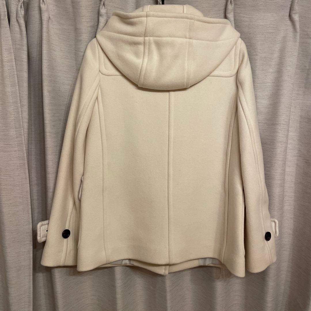 グリーンレーベル　ダッフルコート フード付き