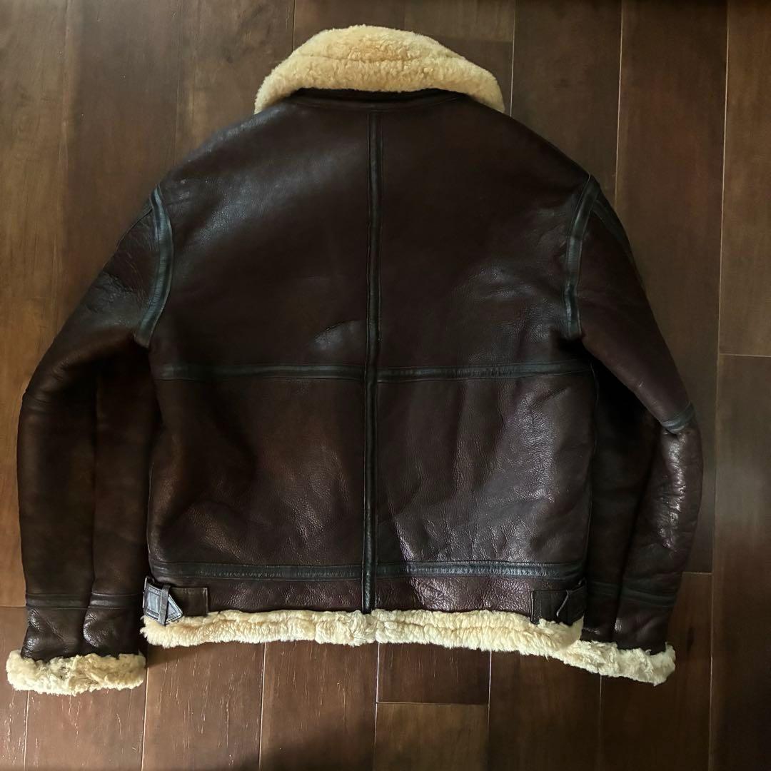 us vintage Excelled ムートンジャケット B3 古着 40
