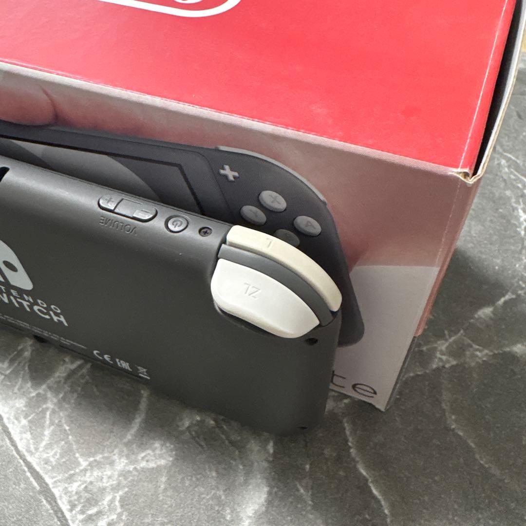 Nintendo Switch Lite グレー 本体（箱・純正充電器付き）