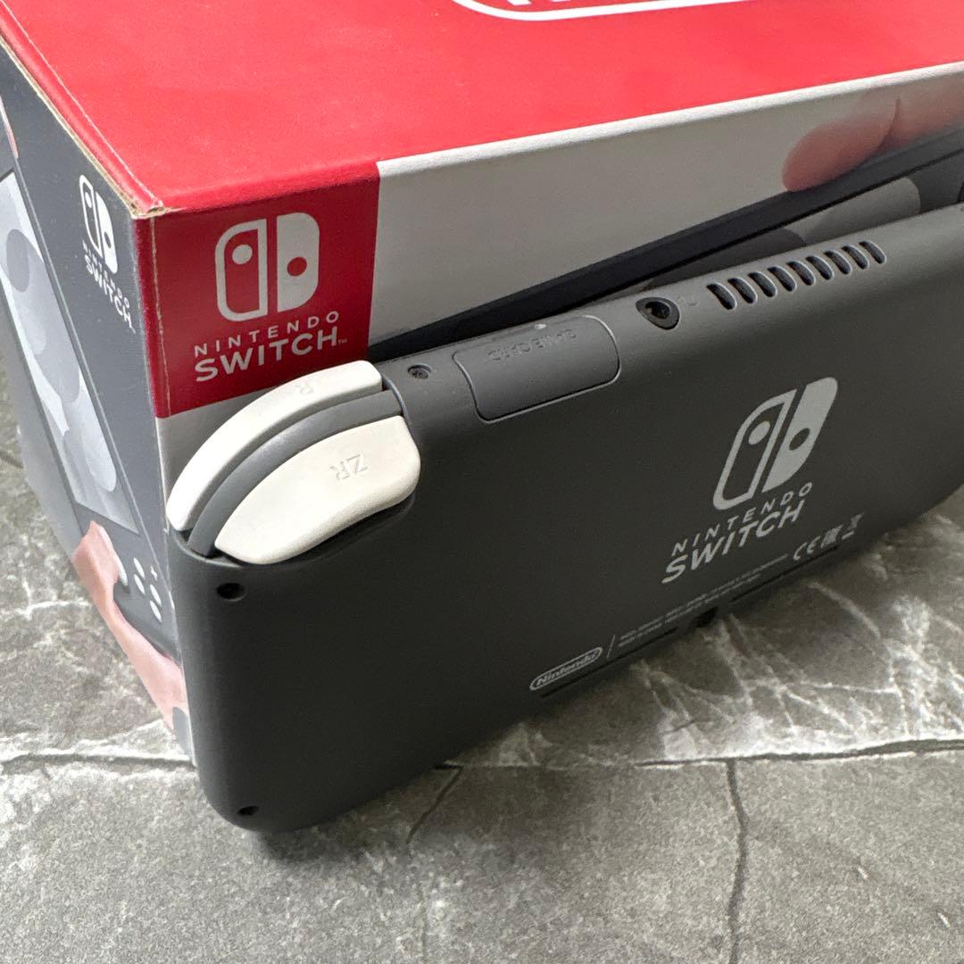 Nintendo Switch Lite グレー 本体（箱・純正充電器付き）