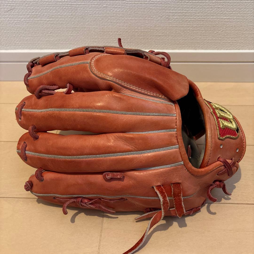 値下げ　Wilson 野球グローブ ブラウン