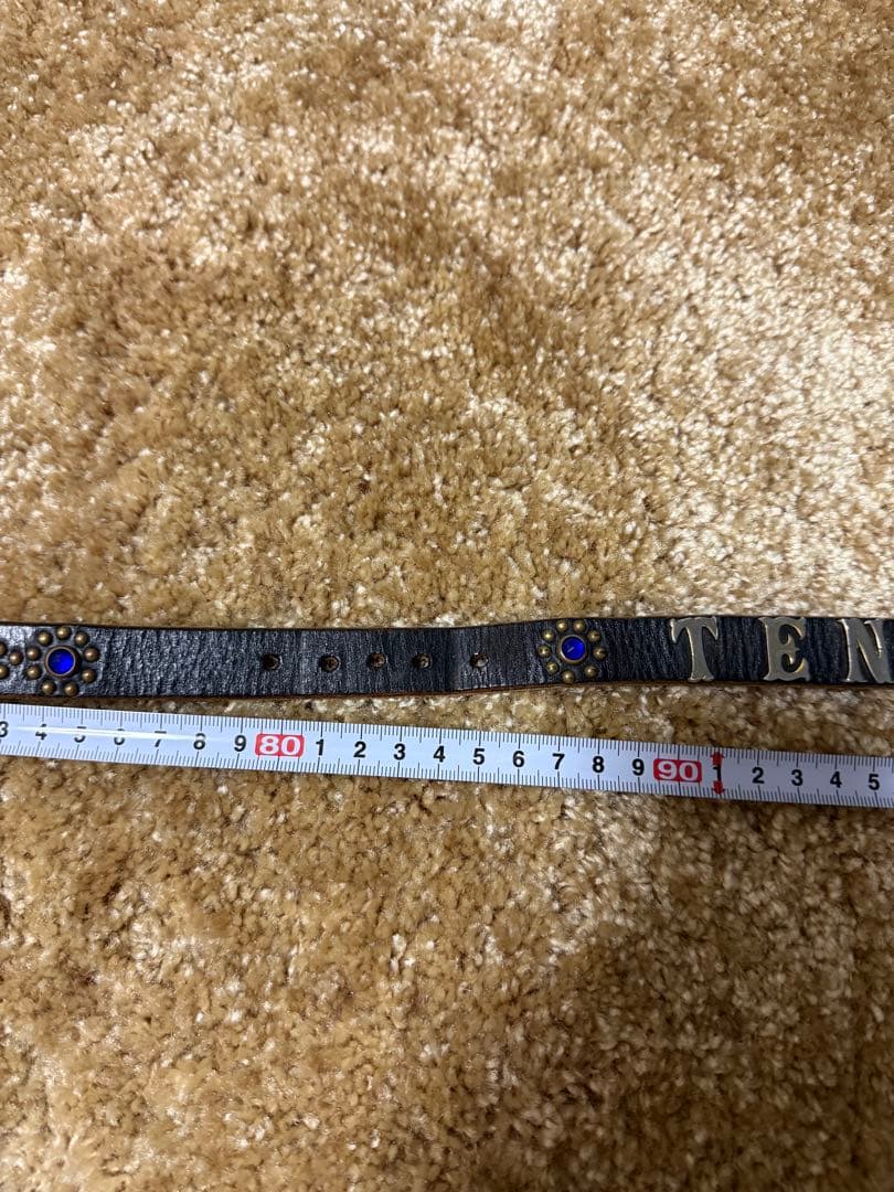 キムタク　私物　TENDERLOIN×HTC ナロー studs belt