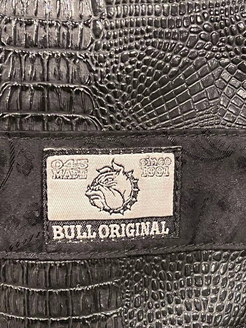 激レア BULL ORIGINAL レザーショルダーバッグブラック