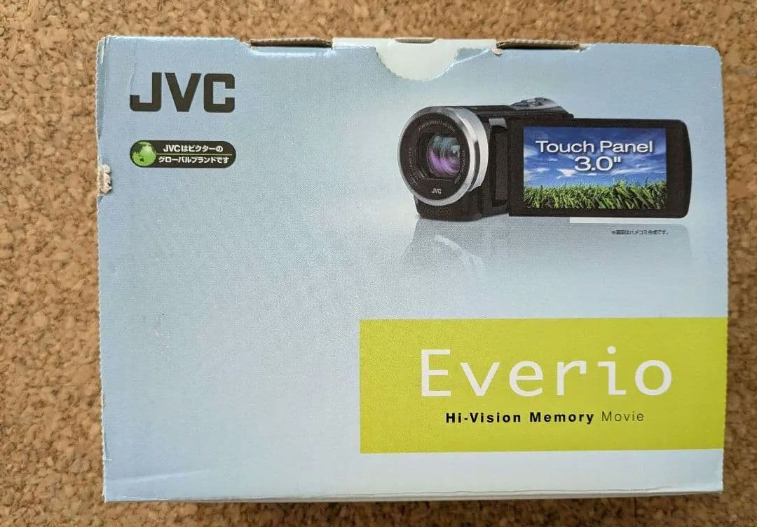 未使用 JVC Everio GZ-HM390-W ハイビジョンメモリームービー
