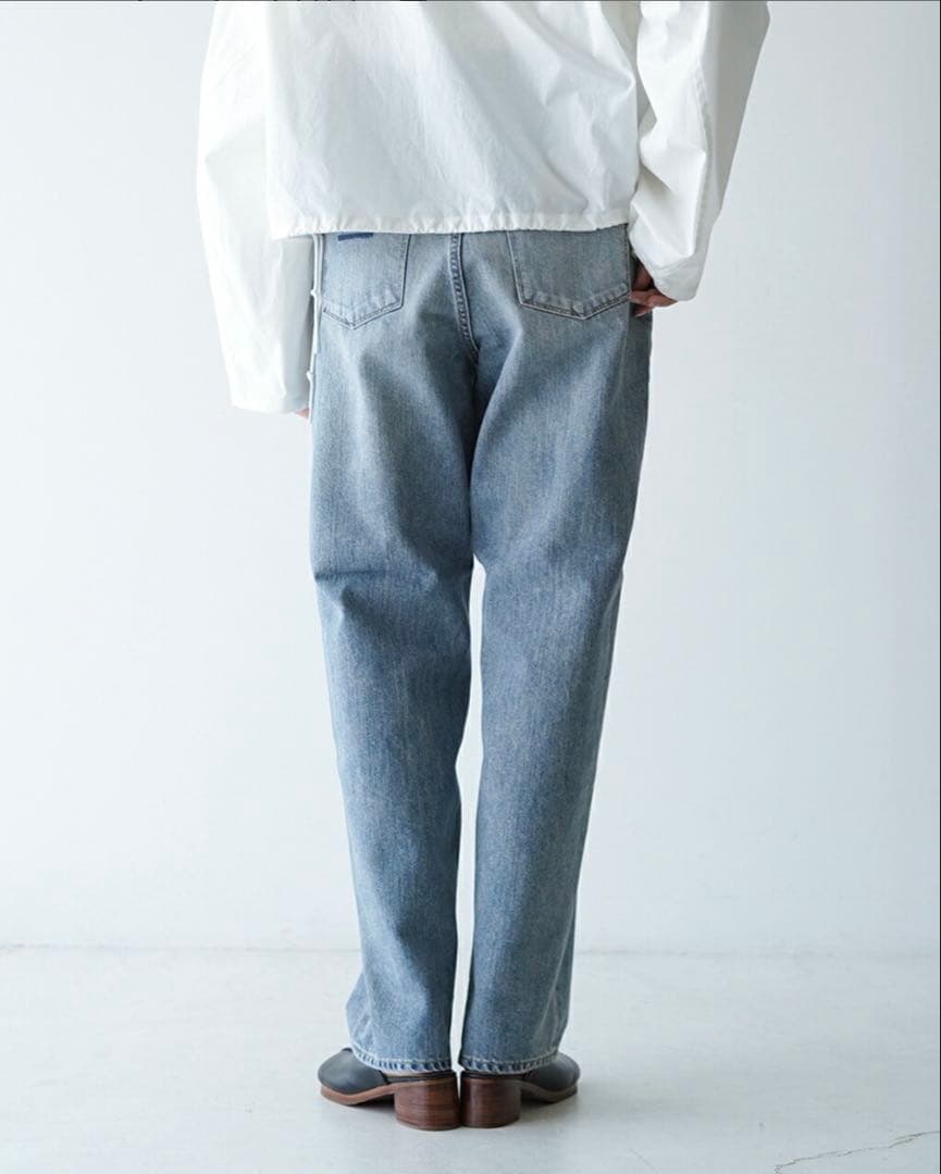 美品*YANUK ヤヌークLEAレアボーイズストレートデニム ジーンズ 匿名配送