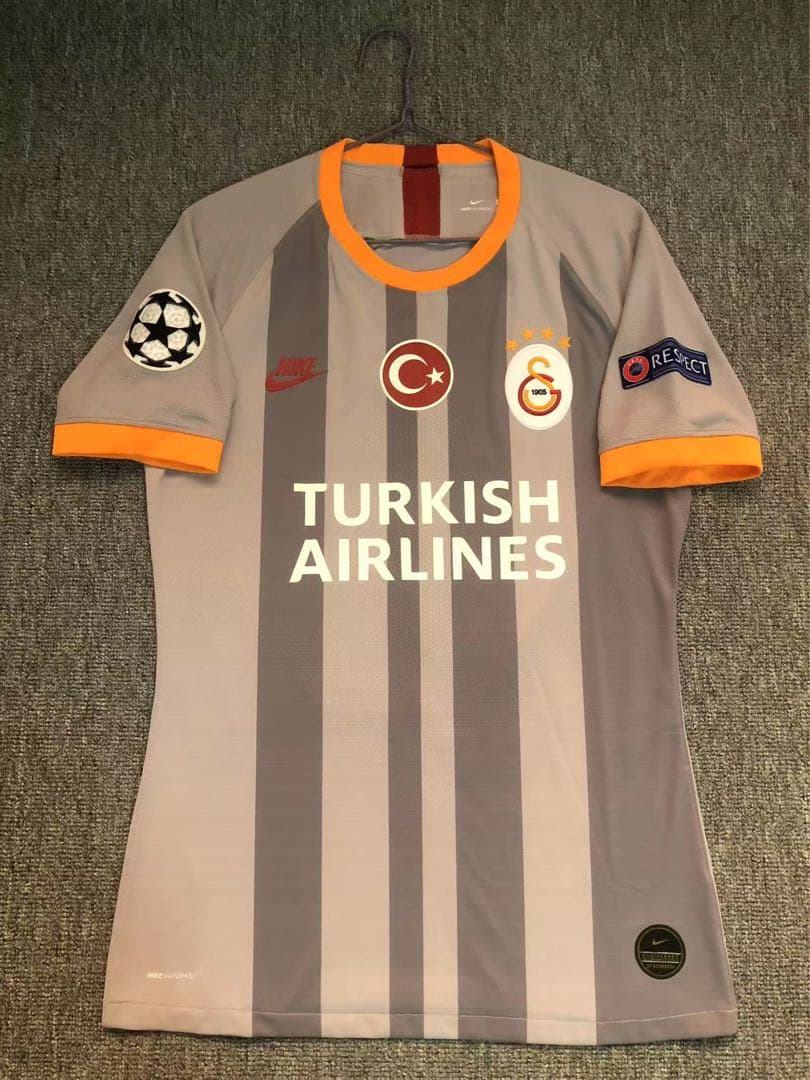 【選手支給品】19/20 UCL ガラタサライ 2nd Awayファルカオ#9