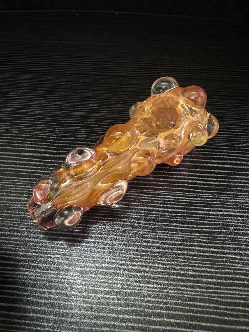グラス・カップ・酒器 XXL gold lumpy pipe