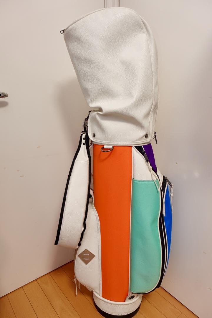 beams golf ビームス限定 キャディバック　クレイジーパターン 送料込