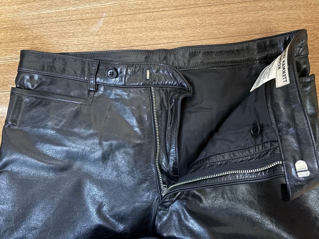 KATHARINE HAMMNETT LONDON レザーパンツ