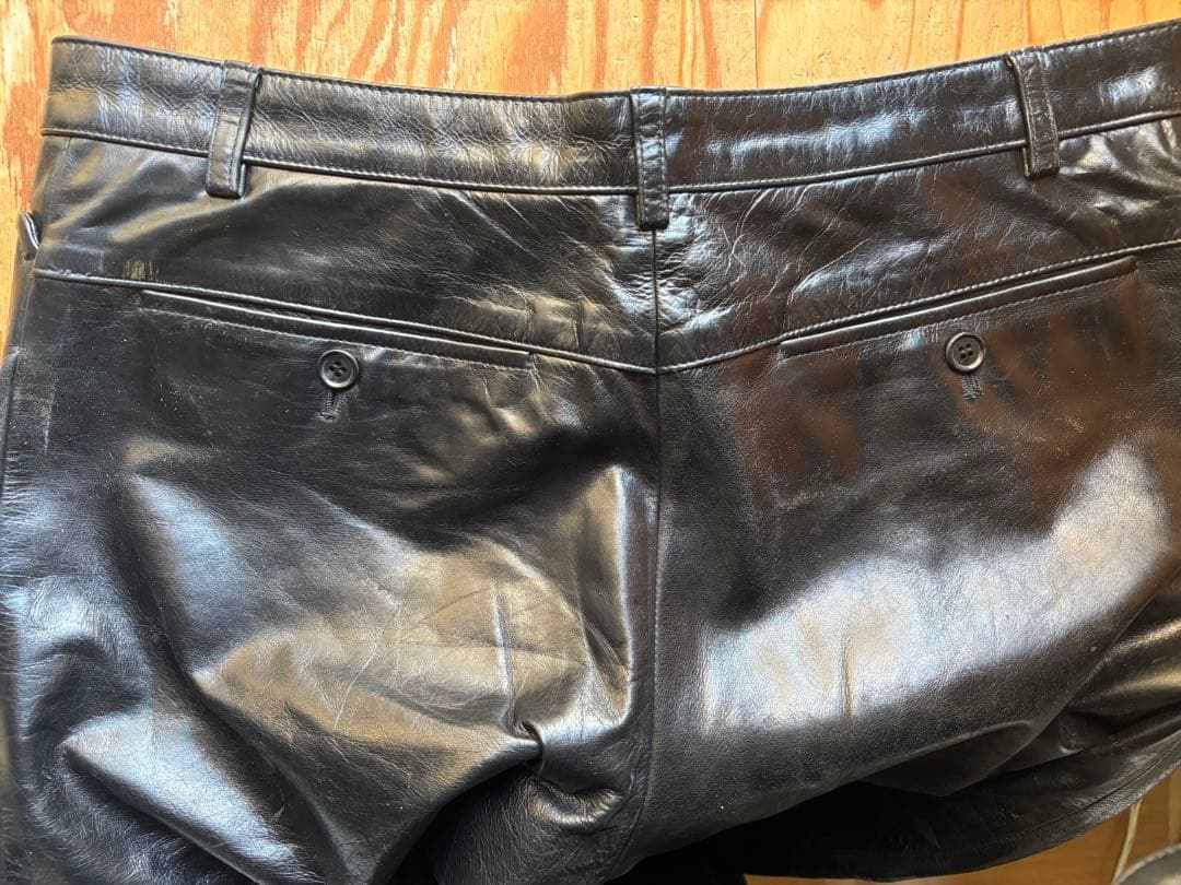 KATHARINE HAMMNETT LONDON レザーパンツ