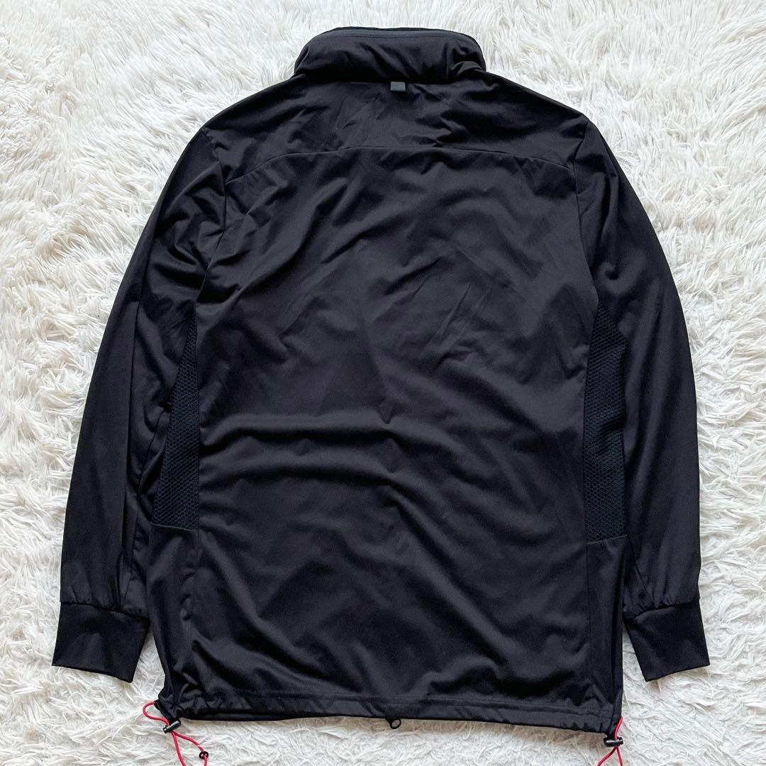 美品 BRIEFING 近年モデル ウィンドジャケット 4WAYストレッチ 黒
