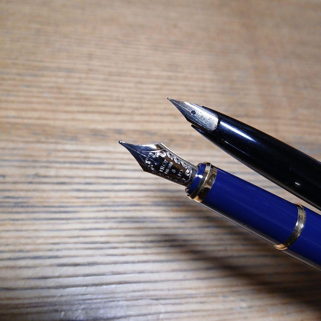 な*べ様 【14金】PILOT、プラチナ万年筆 【ジャンク品】2本セット【14K