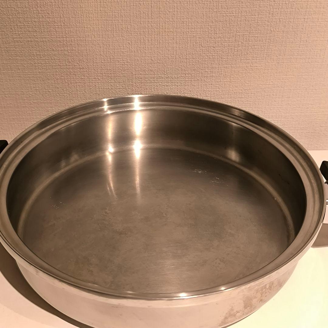 限定SALE◆ロイヤルクイーン大フライパンQueenステンレス鍋無水鍋