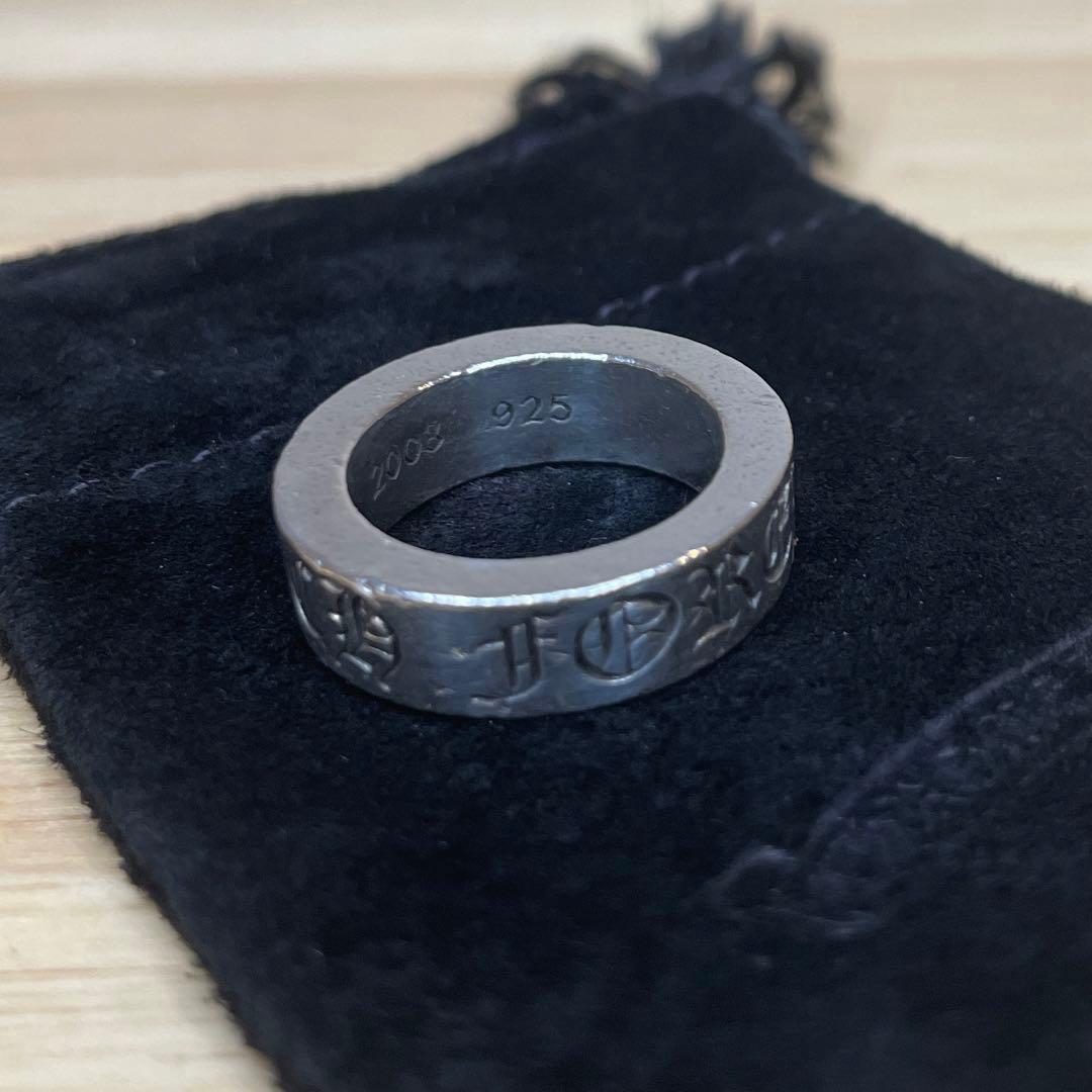 [10号]クロムハーツ 6mm スペーサー フォーエバー リング