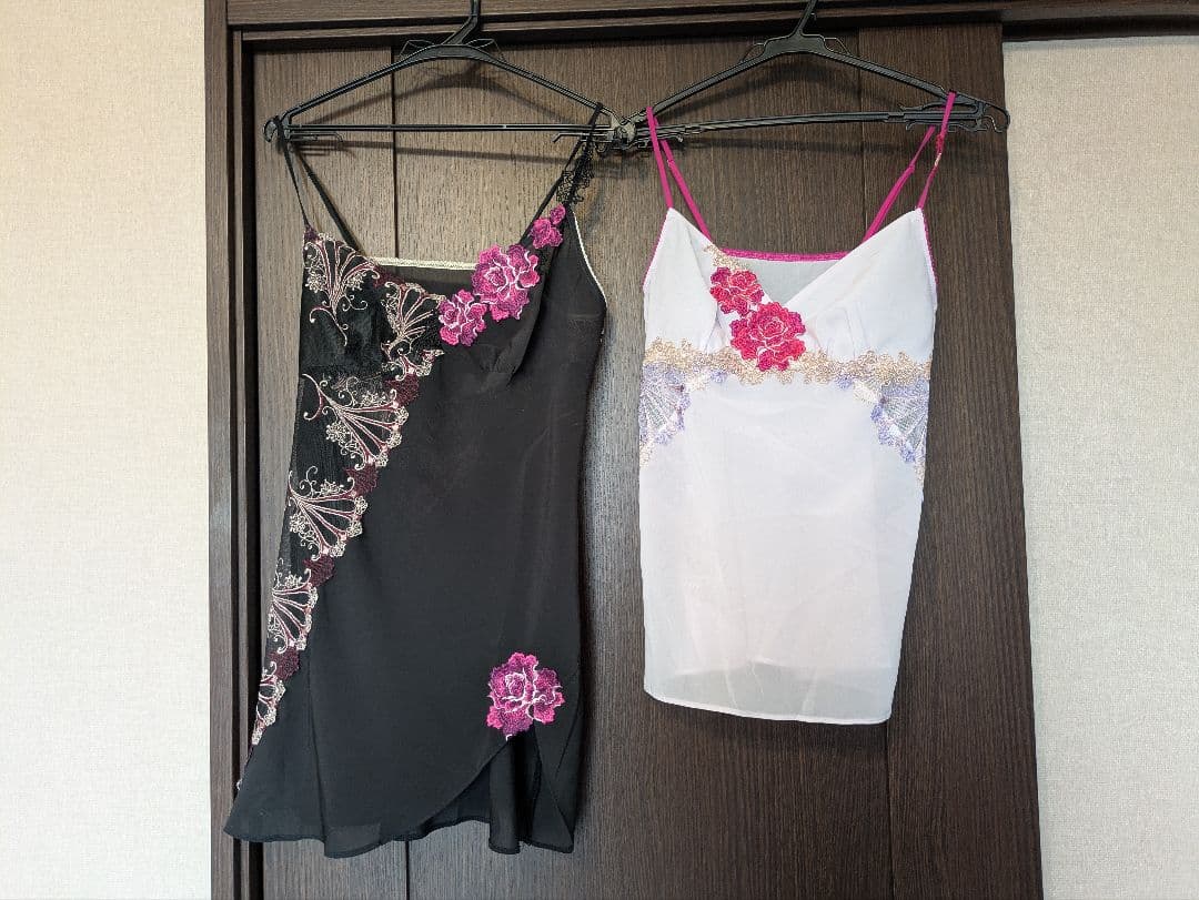 【美品2点】サルート⭐同シリーズ、キャミソール＆スリップ⭐貴重Ｌサイズ