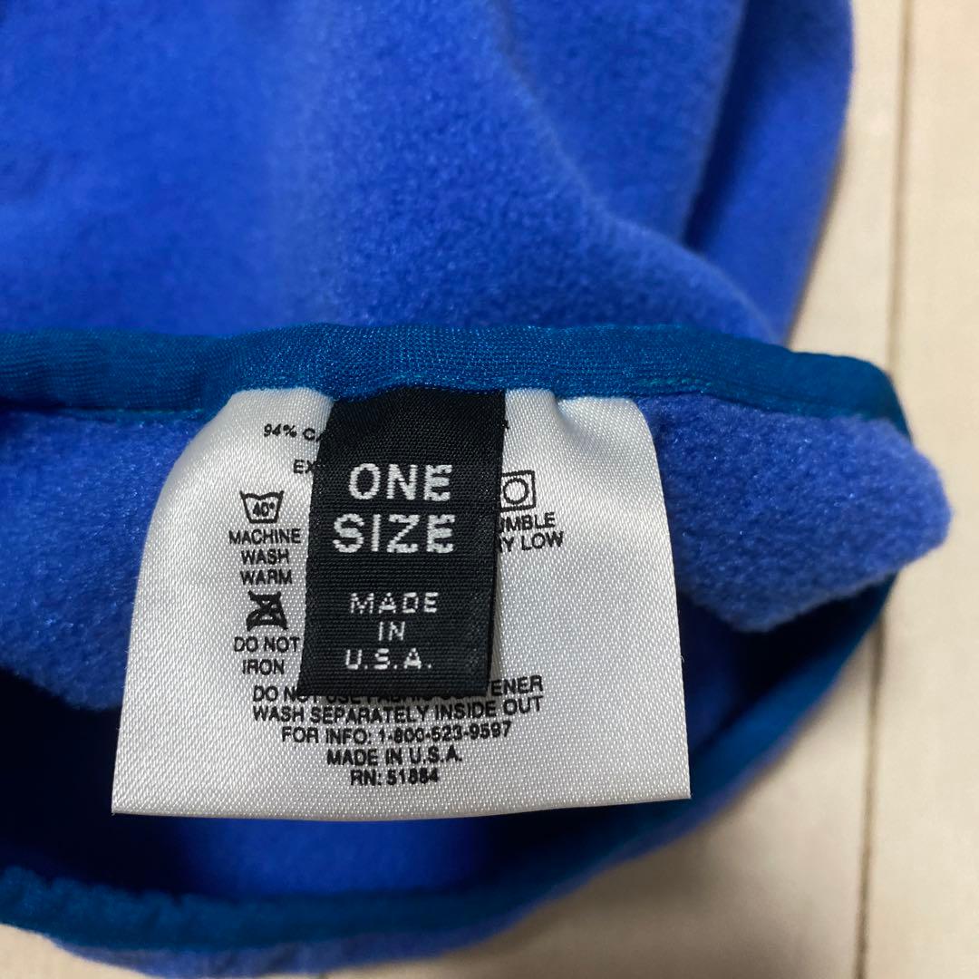 Patagonia ほぼ未使用品　フリース ネックウォーマー 青　90s ブルー