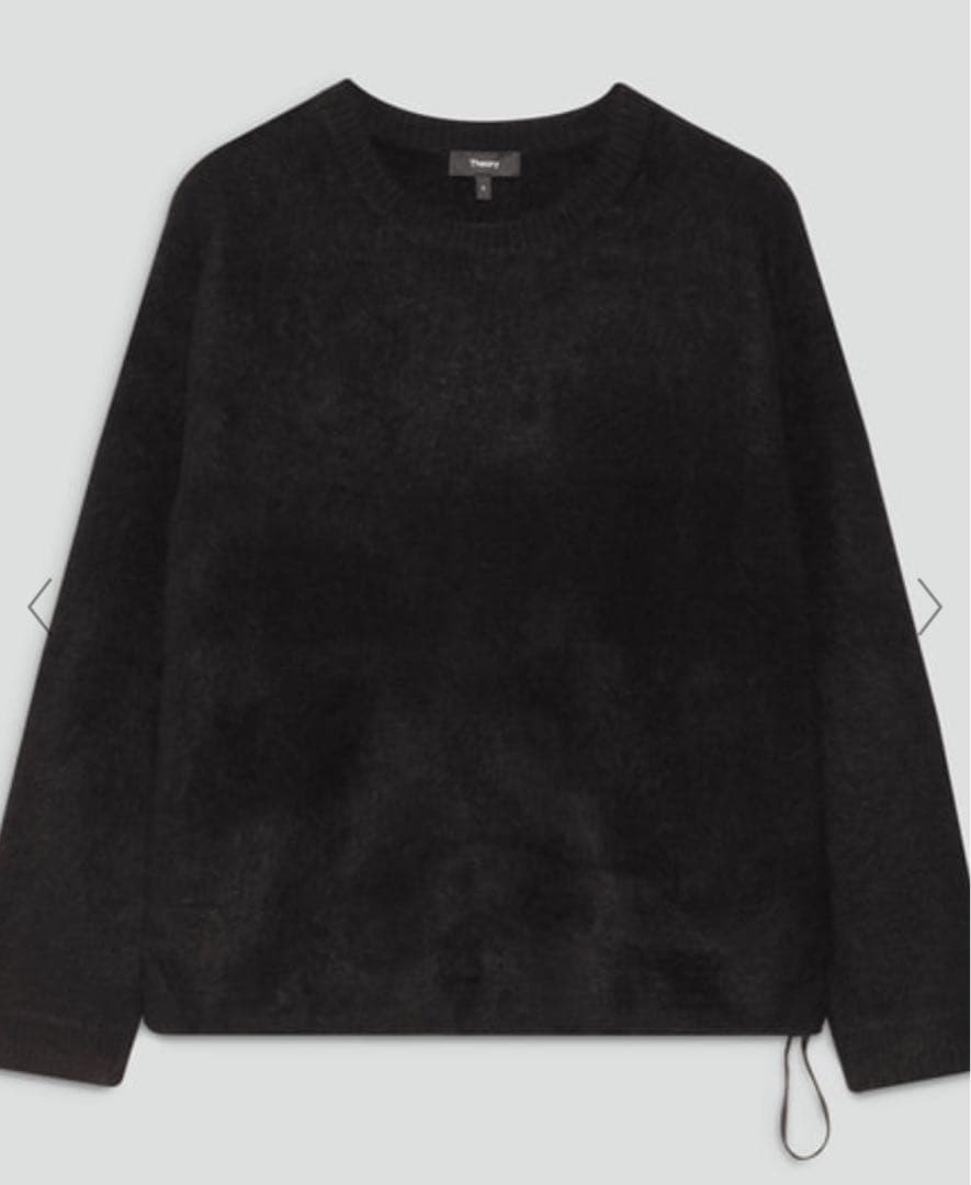 25FW 完売 カシミヤニット ブラック　Sサイズ