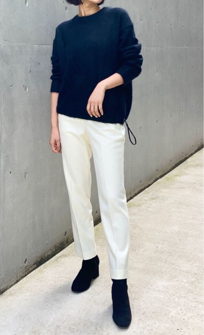 25FW 完売 カシミヤニット ブラック　Sサイズ