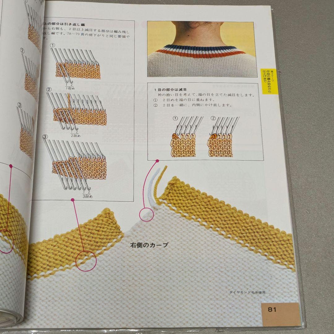 絵を見てわかる 機械あみ 上達101のポイント　普及版　日本ヴォーグ社