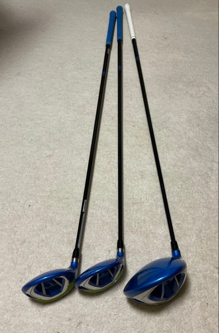 レフティ ナイキ VAPOR FRY ドライバー、3W、5W 3本セット