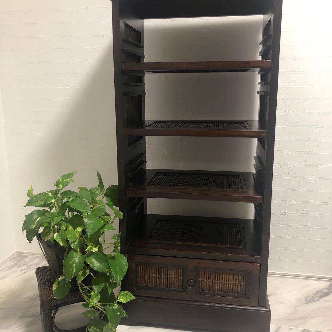 アジアンテイストシェルフ