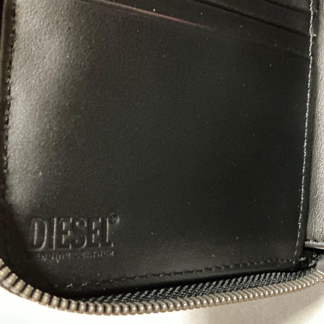 洗練されたデザイン　DIESEL BI-FOLD COIN ZIP X09666