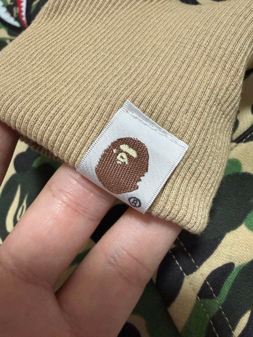 ★激レア★ APE abc camo green シャークパー カーLパーカー