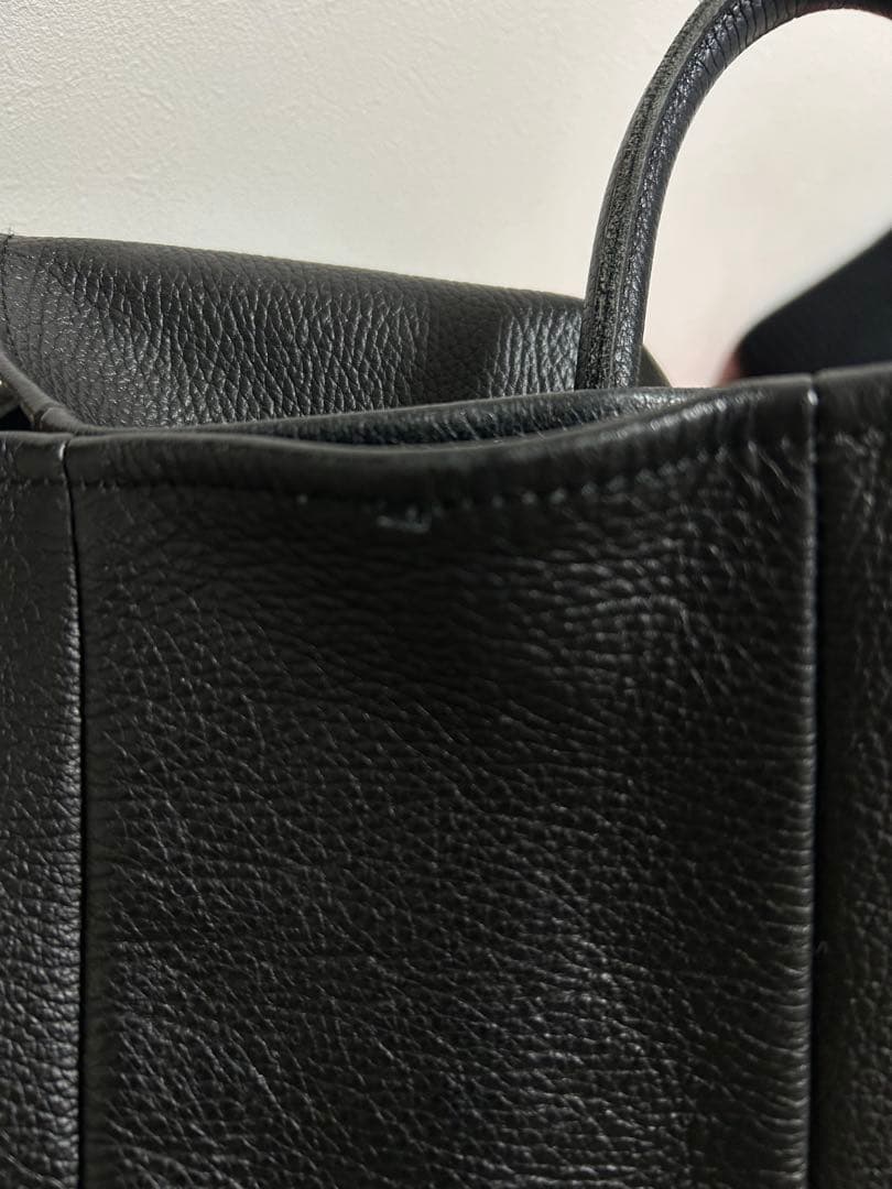 used♦︎ヤング＆オルセン　トートバック　黒　ロゴ