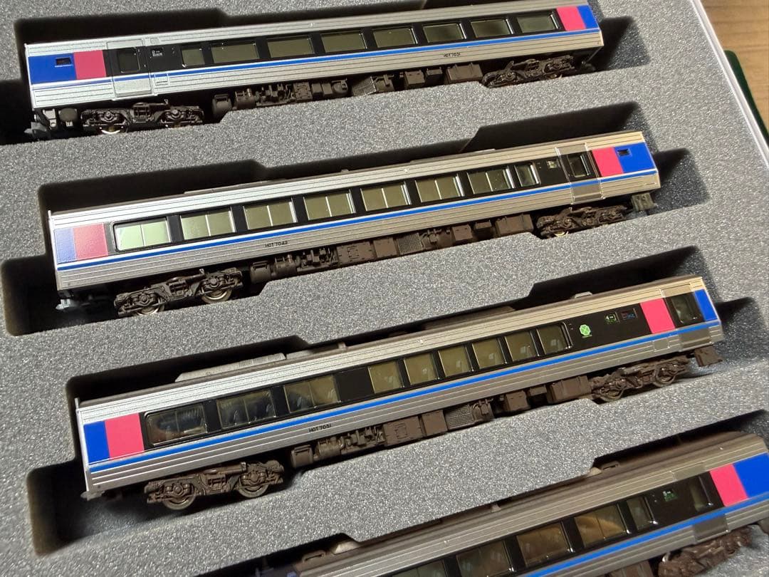 KATO Nゲージ　智頭急行線　HOT7000系　スーパーはくと6両セット