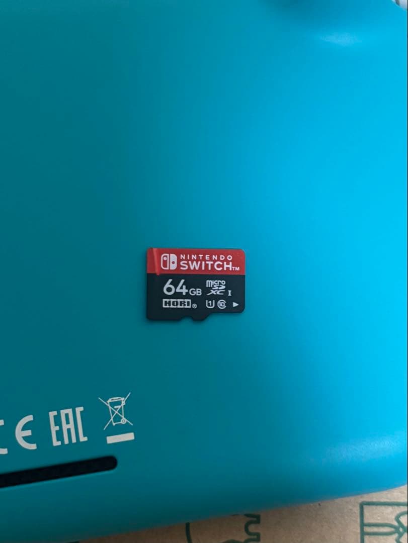 Nintendo Switch Liteターコイズ本体+64GB microSD