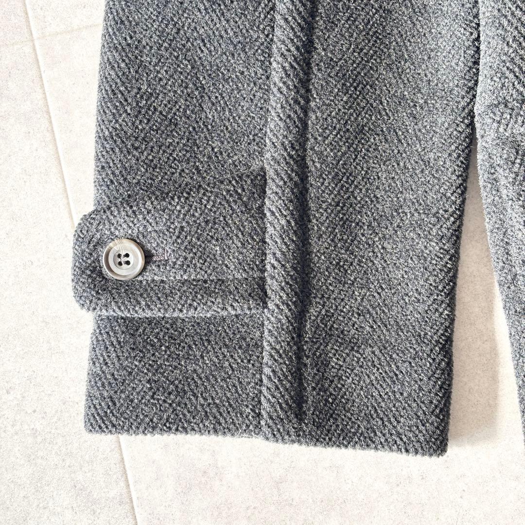 美品✨️モンゴメリー ロングダッフルコート L チャコールグレー トグル 英国製