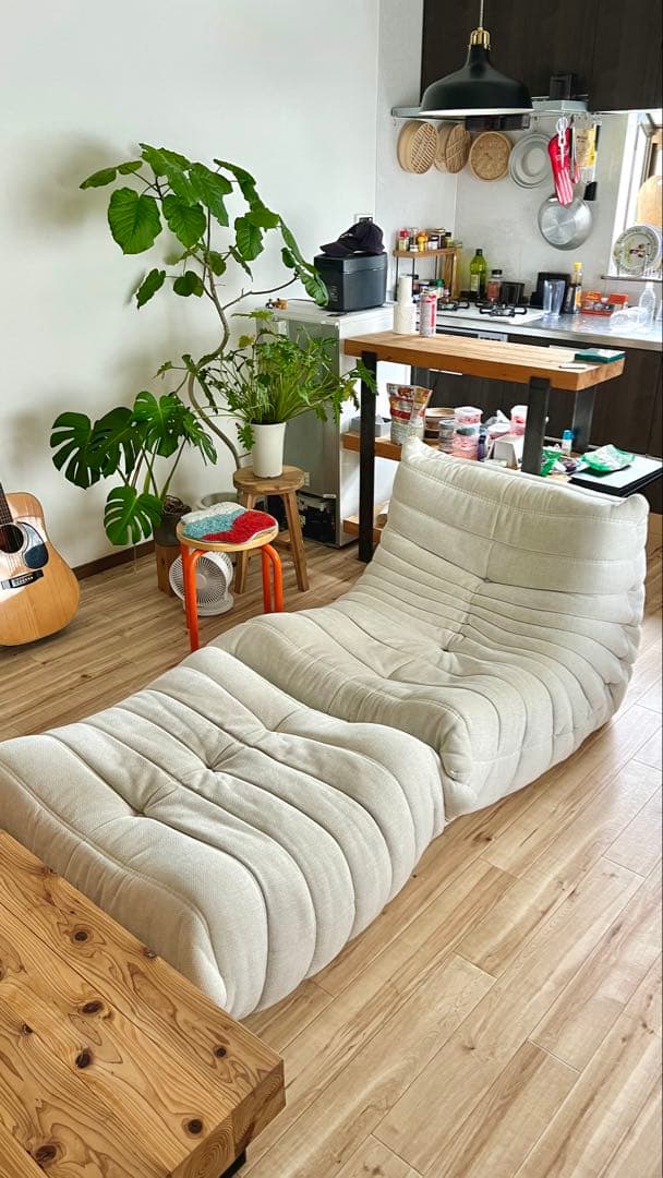 ligne roset ロゼトーゴ　パフR-110 1人掛けソファ ベージュ