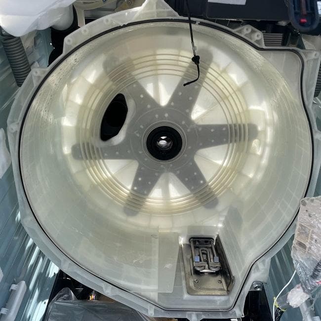 地域限定送料無料　美品 パナソニック ドラム式洗濯乾燥機 NA-VX800BL