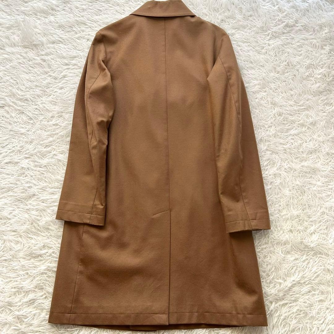 マッキントッシュロンドン　ステンカラーコート　ウール　ロロピアーナ生地　キャメル