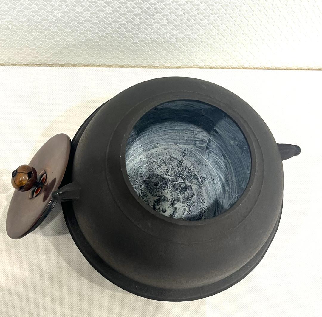 動作確認済・未使用保管品 電気風炉 電熱式 茶道具 電気釜 台座付 茶道 稽古用