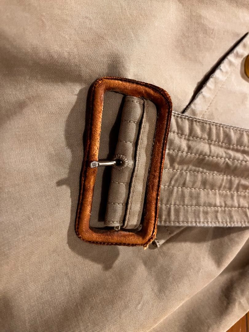 Burberryトレンチコート 一枚袖 ライナー完備 英国製 70s 80s