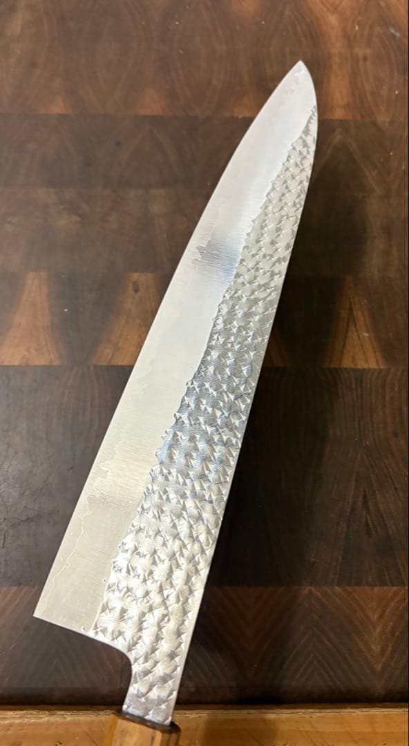 越前　黒崎優　SG2 閃光　牛刀　270mm 包丁　槌目　粉末ハイス　未使用