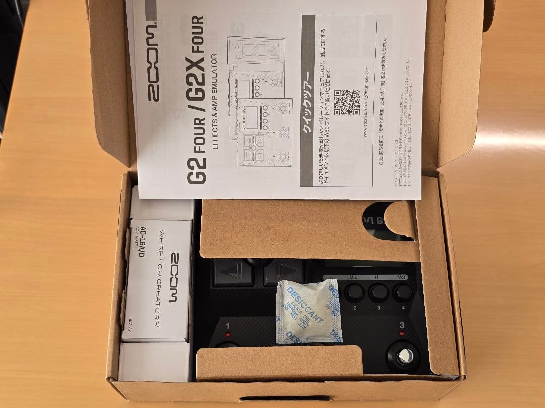 ZOOM ズーム G2 FOUR ギターマルチエフェクター IR搭載