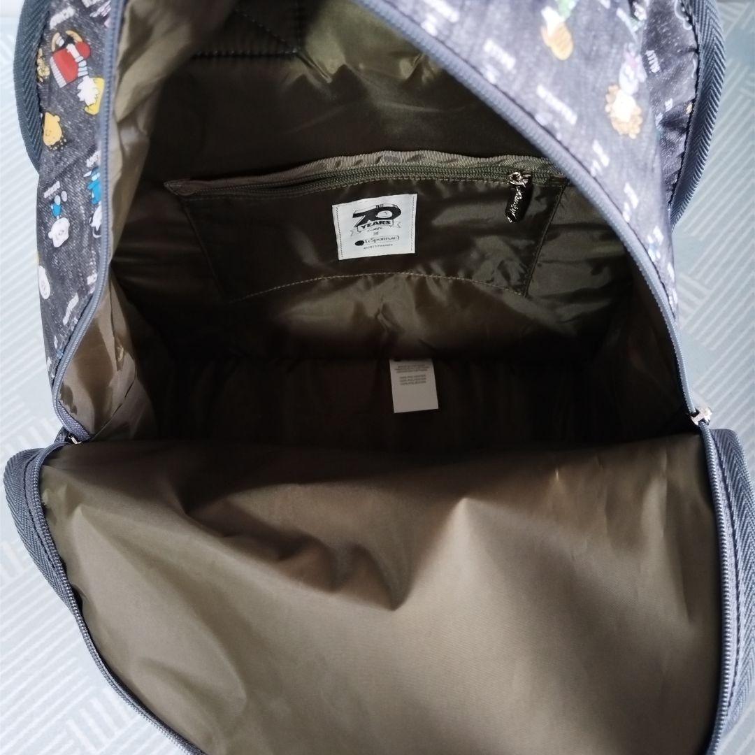 レスポートサック スヌーピー ピーナッツ グレー リュック バックパック