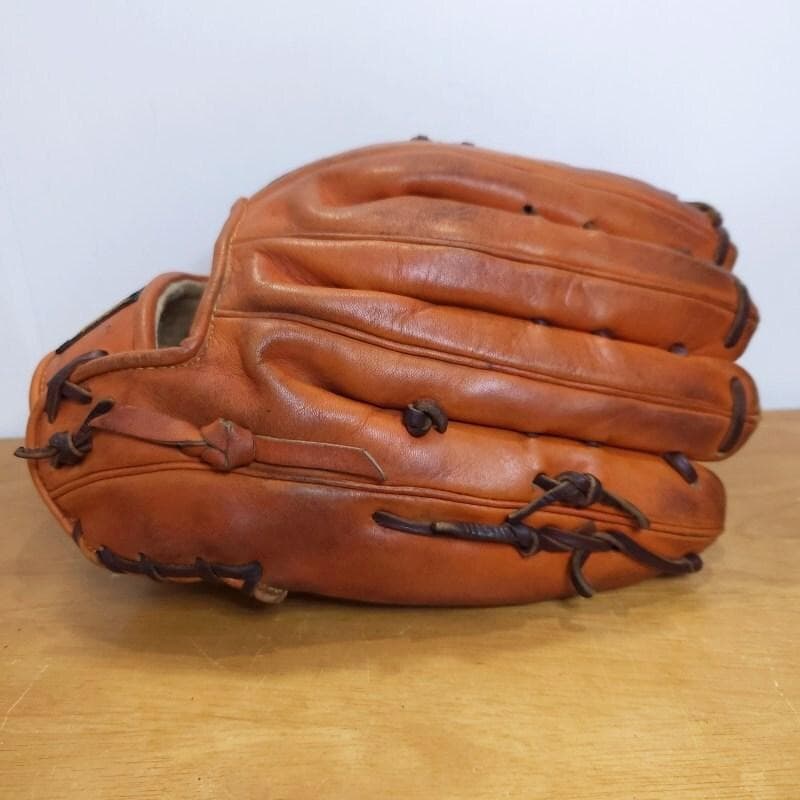 タマザワ 日本製 ヒーローシリーズ 平裏ディア 左投げ用 外野用 硬式グローブ
