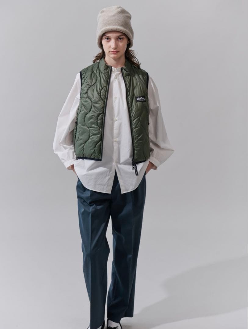 WILD THINGS 〈別注〉 リバーシブル 中綿ベスト Bshop