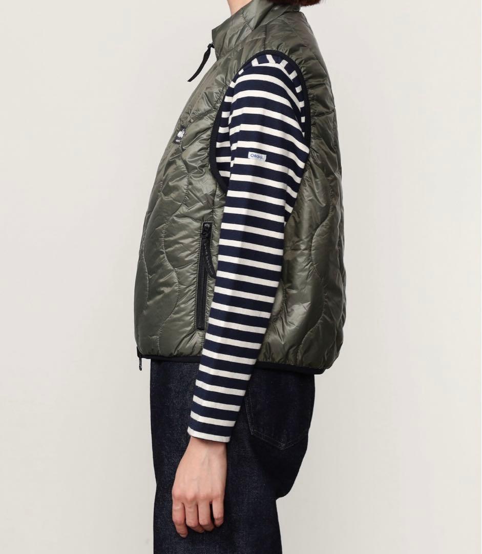 WILD THINGS 〈別注〉 リバーシブル 中綿ベスト Bshop