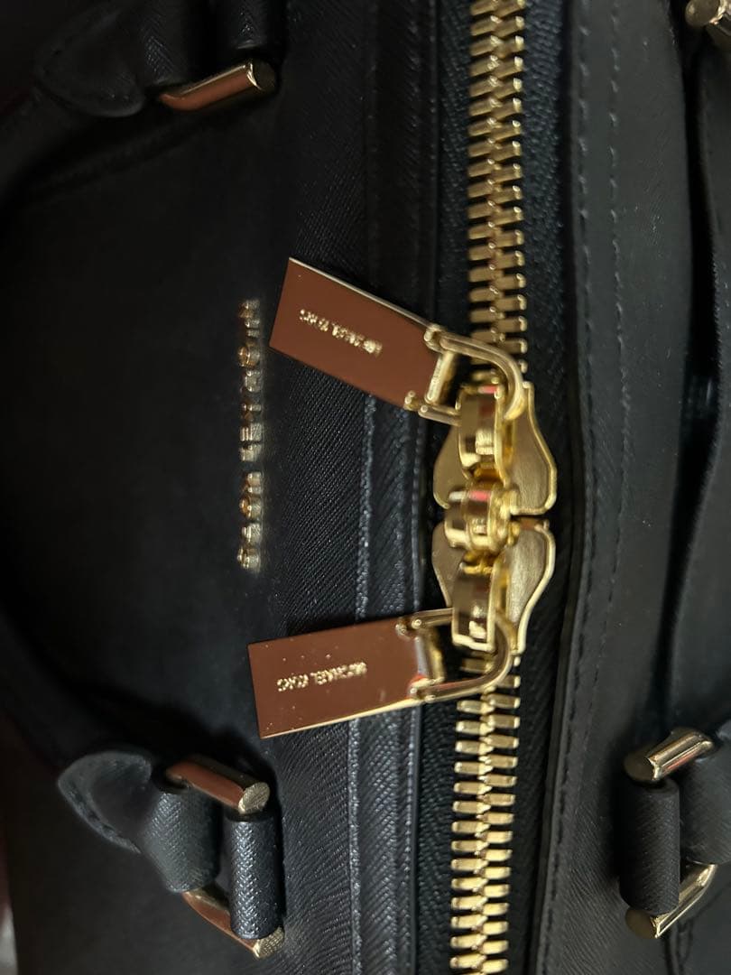 ※ちゅん※ MICHAEL KORS ブラック ボストンバッグ 旅行