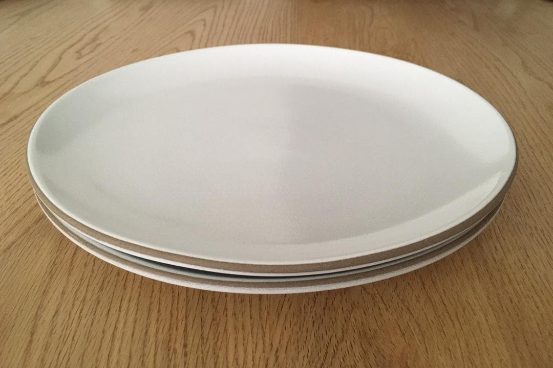 Heath Ceramics　ヒースセラミックス　ディナープレート　２枚組　白色
