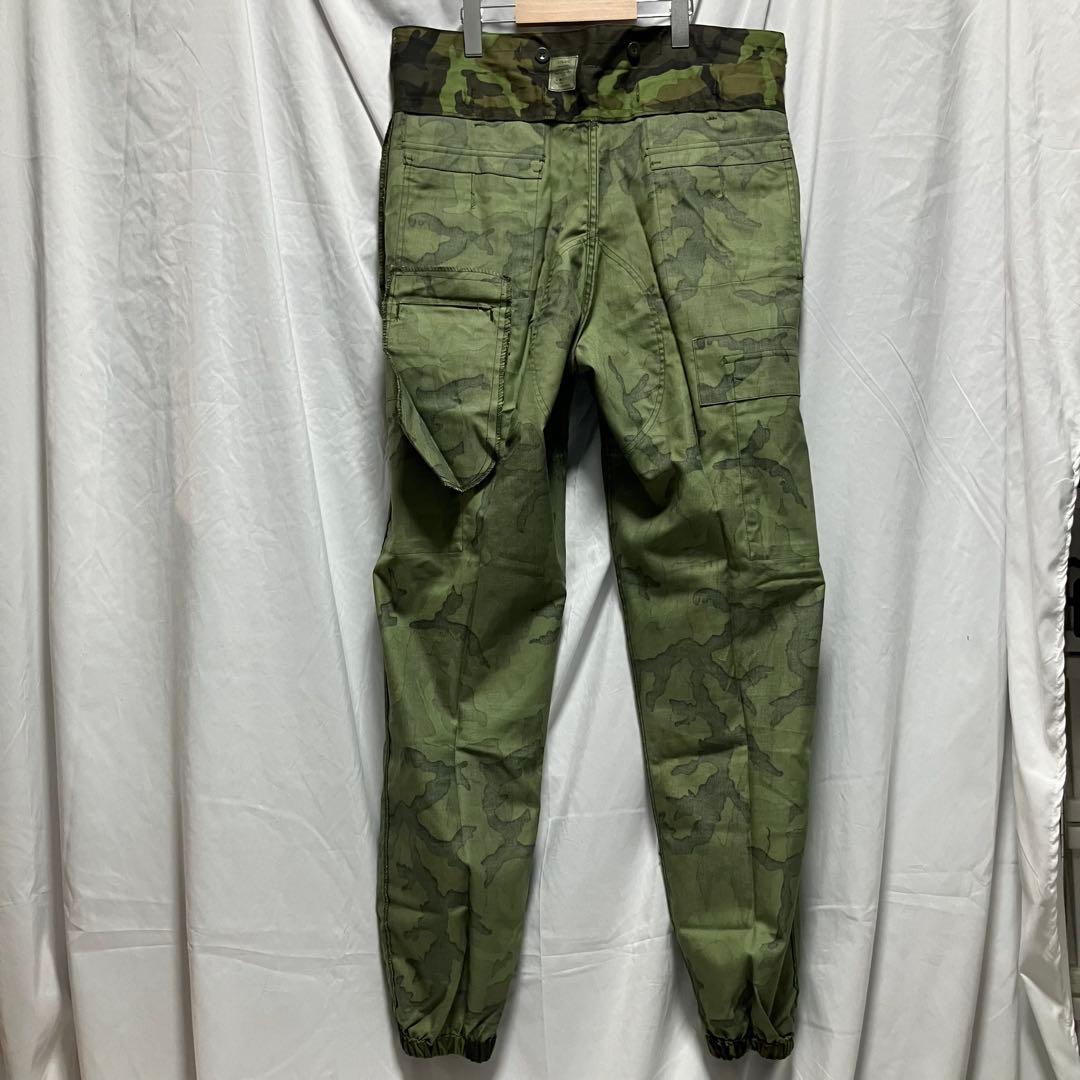 チェコ軍　Vz.95 迷彩　パンツ　希少　dead stock 実物　官給品