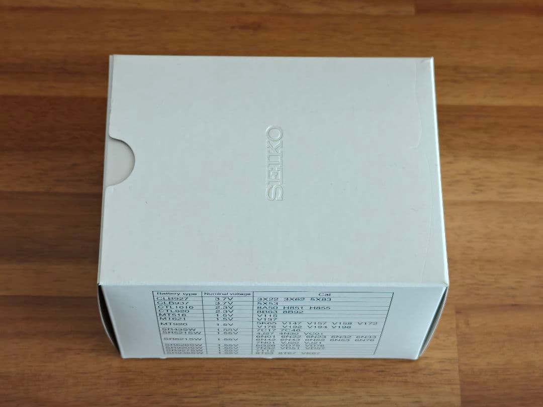 試着のみ SEIKO ESSENTIALS SWR053 クォーツ 腕時計